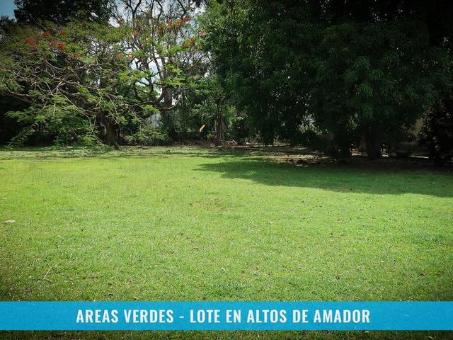 LOTE EN ALTOS DE AMADOR CON VIVIENDA DE DOS NIVELES