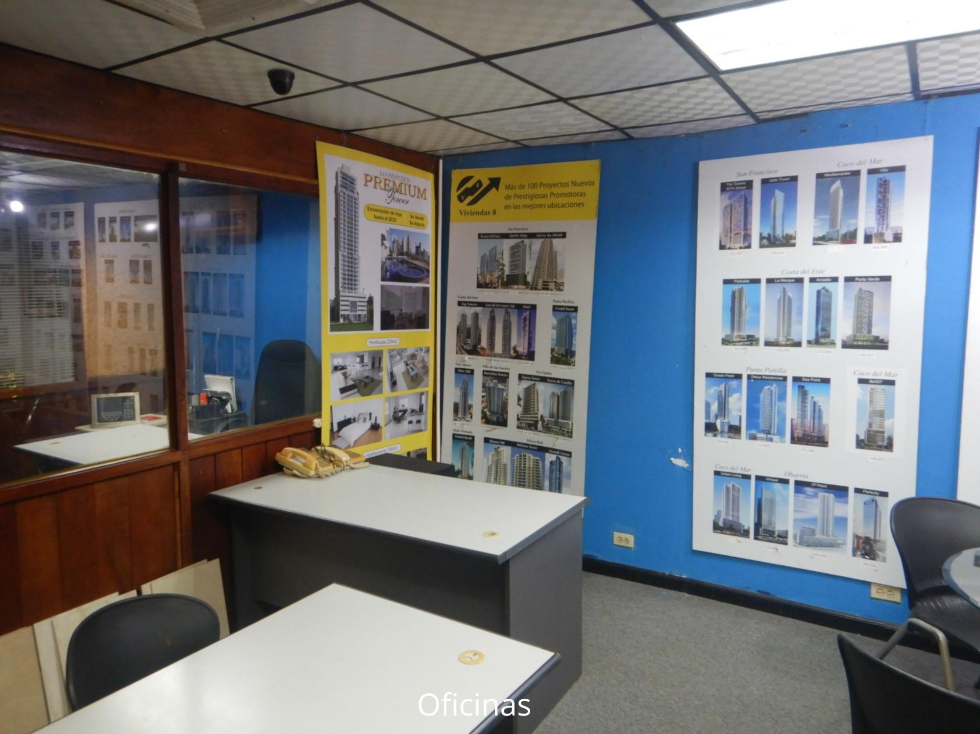 Edificio y Oficina comercial en San Francisco USD895,000 frente al super 99