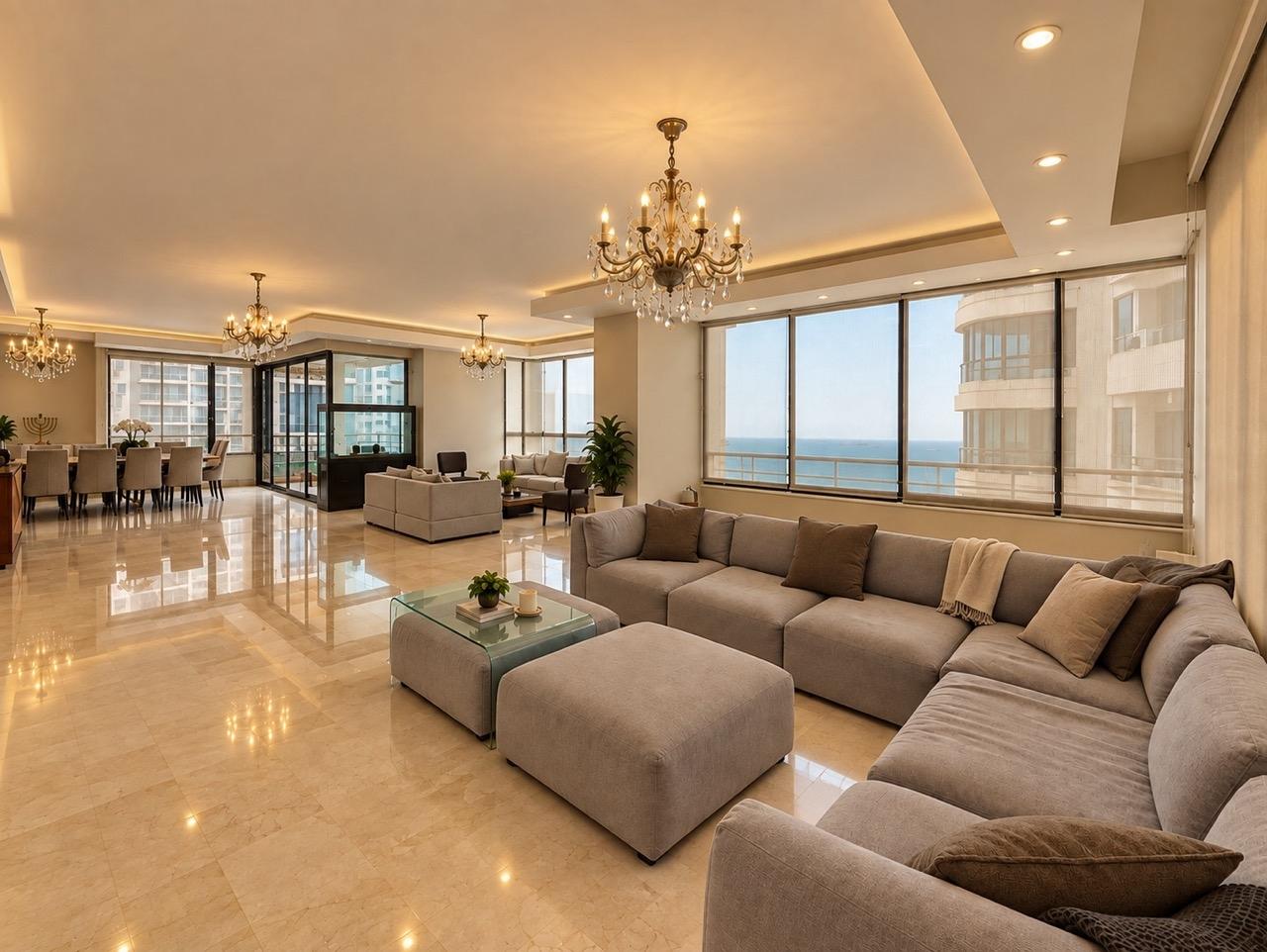 Punta del Sol - Punta Paitilla - Lujoso Apartamento con vista al mar