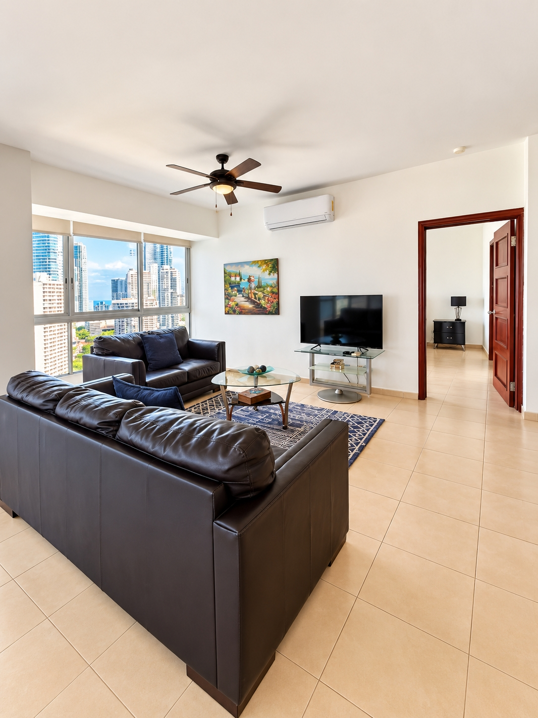 Torre Grandbay - Apartamento elegante y completamente amueblado