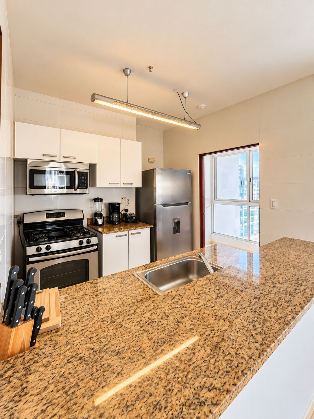 Torre Grandbay - Apartamento elegante y completamente amueblado