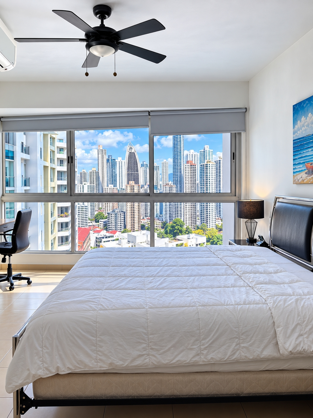 Torre Grandbay - Apartamento elegante y completamente amueblado