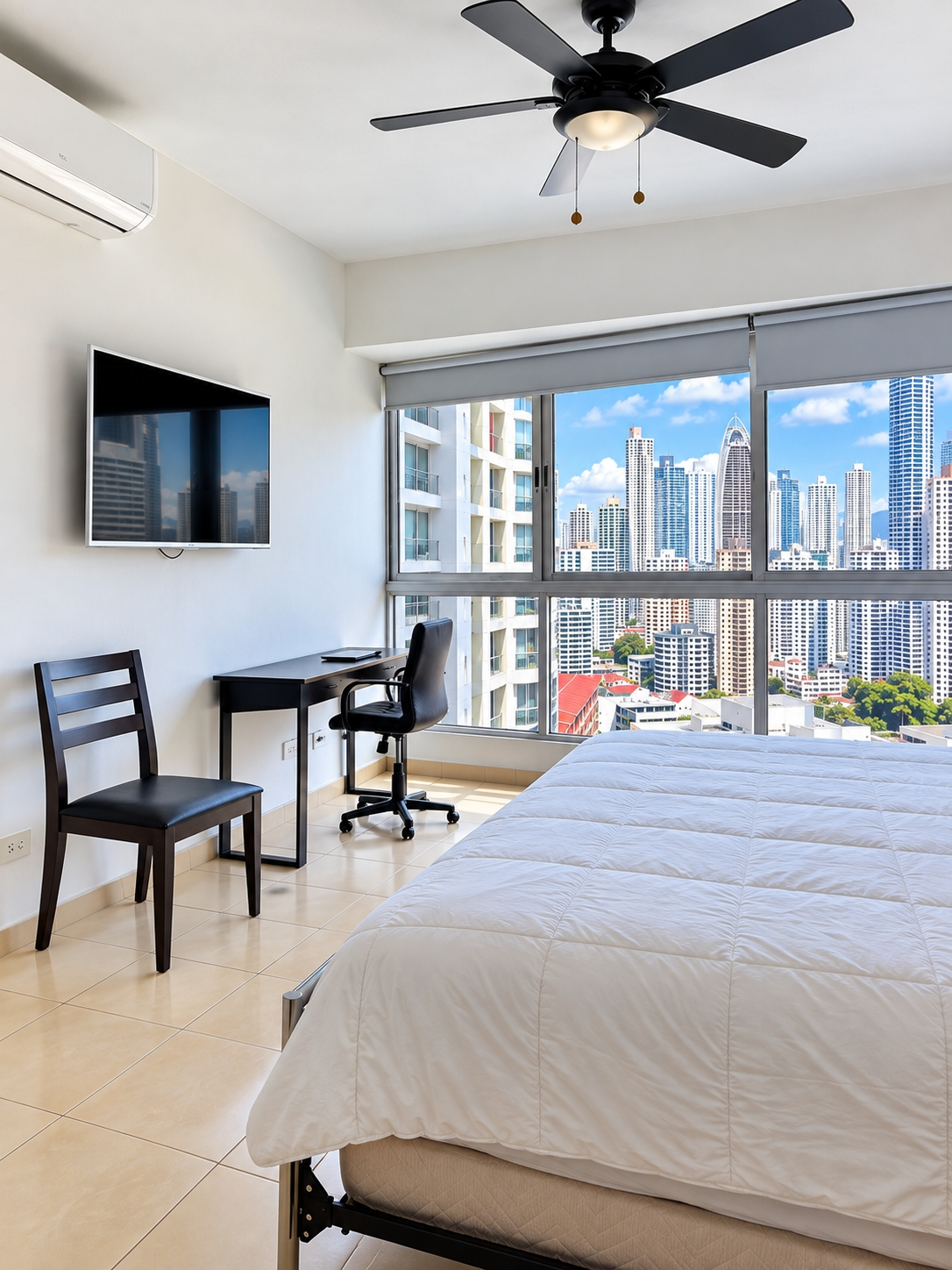 Torre Grandbay - Apartamento elegante y completamente amueblado