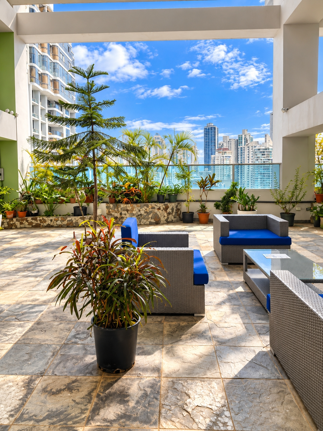 Torre Grandbay - Apartamento elegante y completamente amueblado