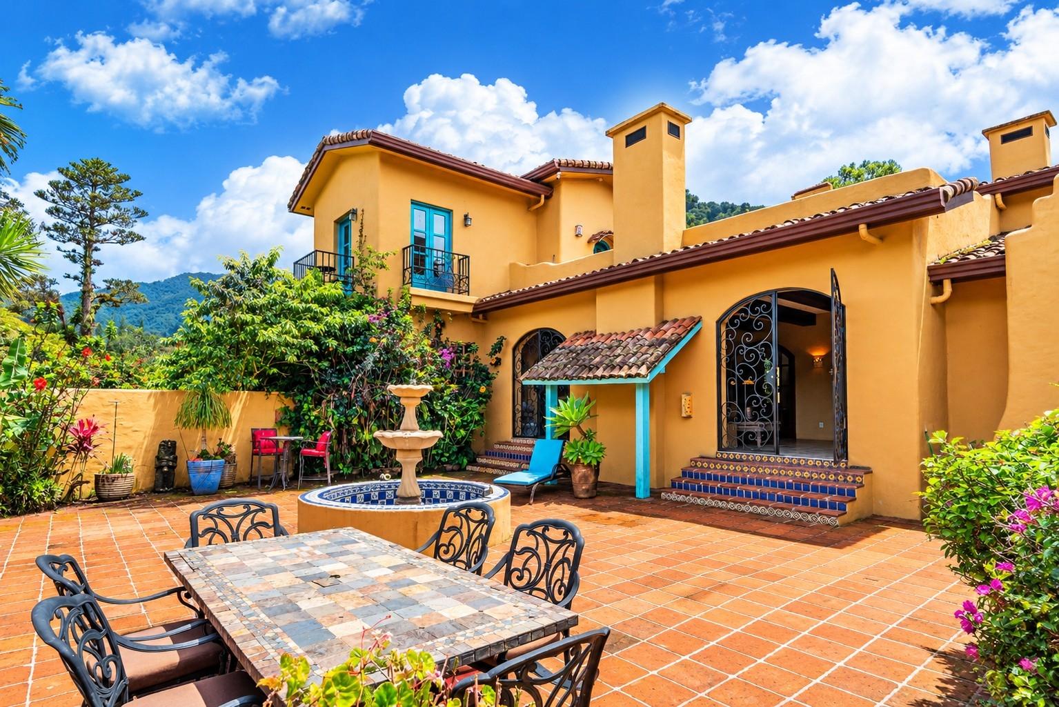 Casa de Inspiración Mexicana en Palo Alto Boquete