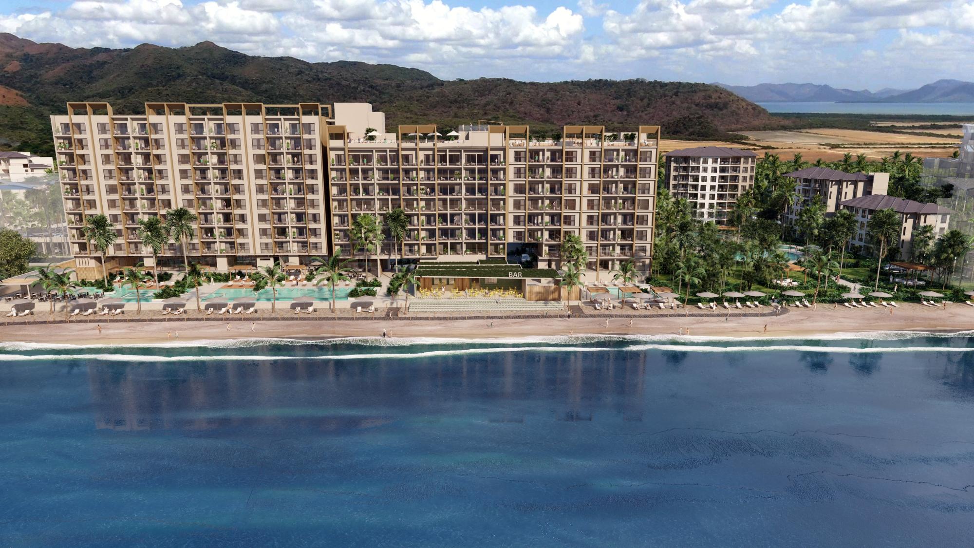 Apartamento frente a la playa en Playa Caracol, Panamá.