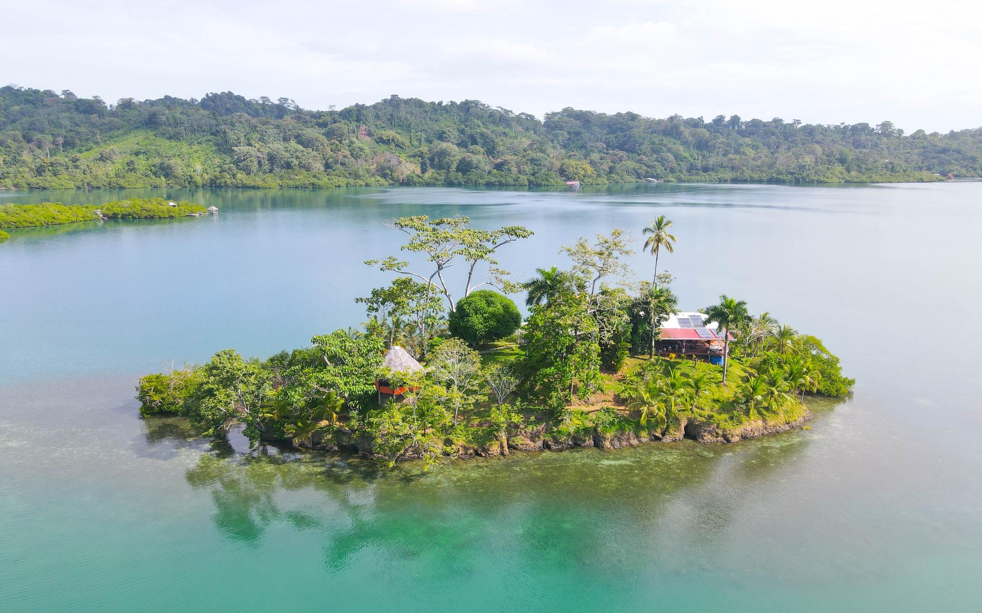 Una joya en una isla privada