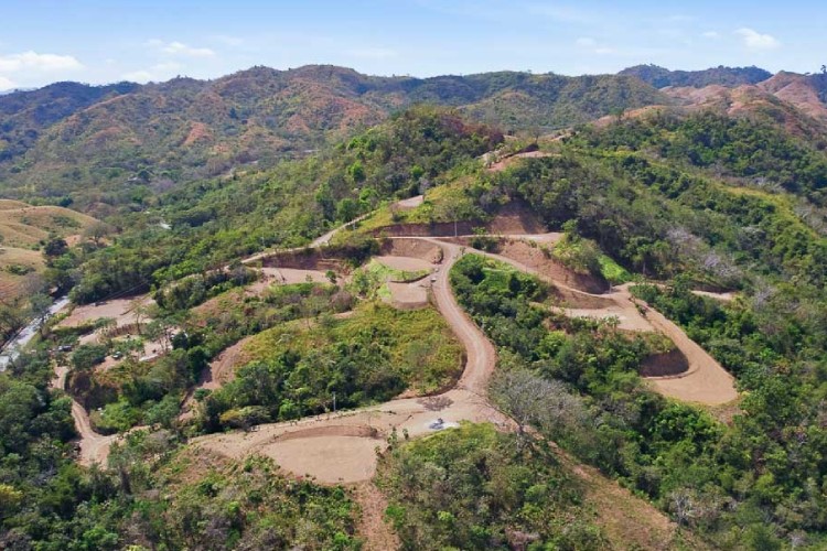 La cima de una montaña en Panamá