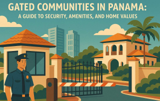 A gated community in Panama City, Panama.