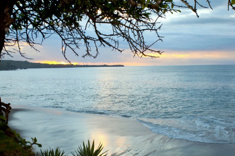 A beach on the Pacific Ocean in Los Destiladeros, Panama.