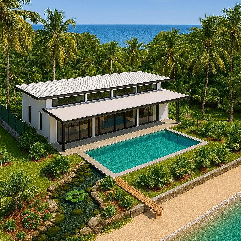Caribbean Oceanfront Land in Panama