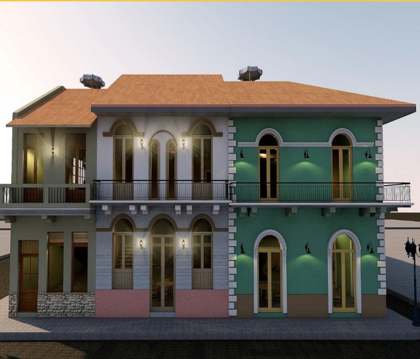 building for a large project in Santa Ana. Middle