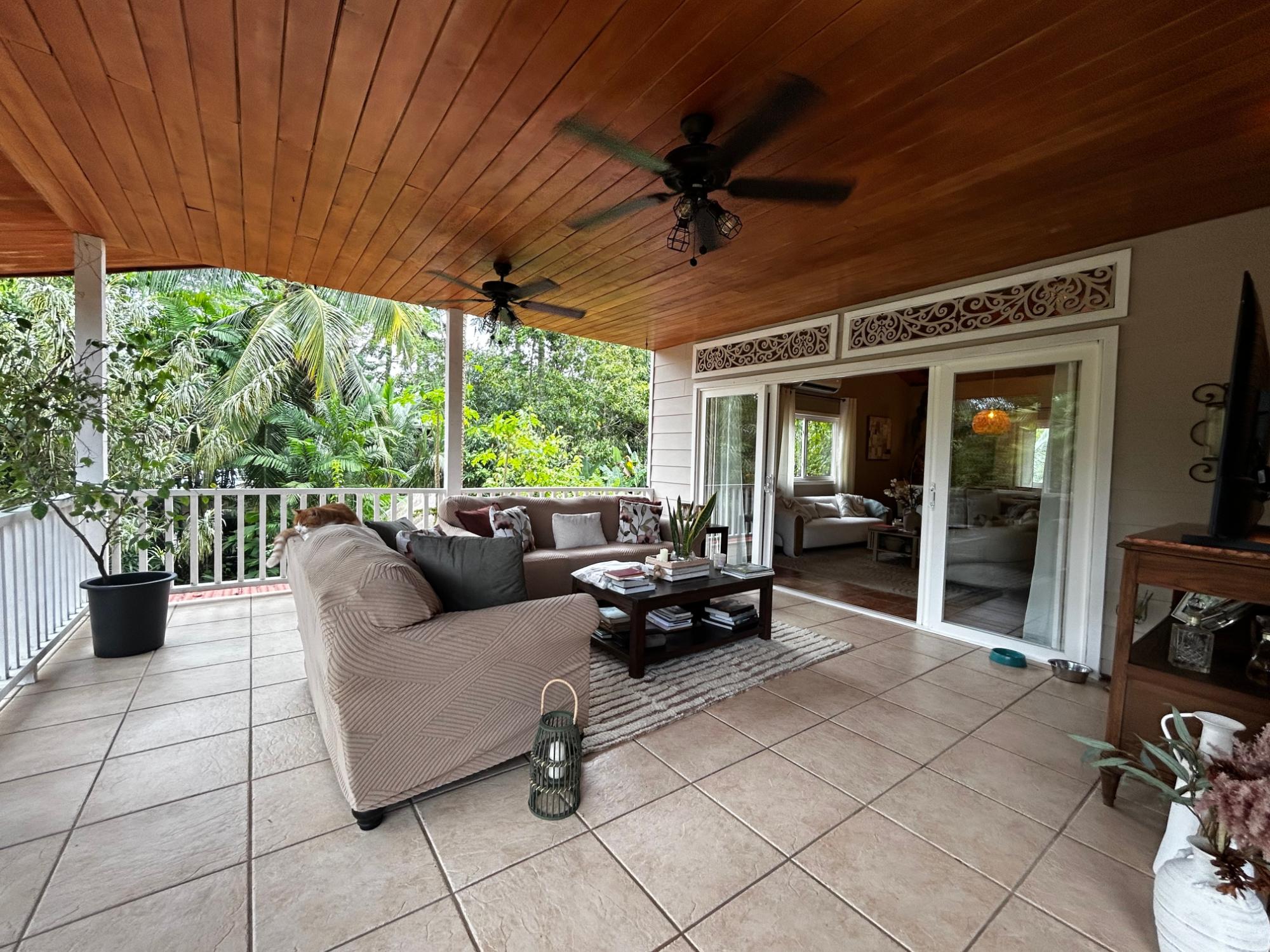 Tropical Caribbean Estate with Guest Cabin & Pool